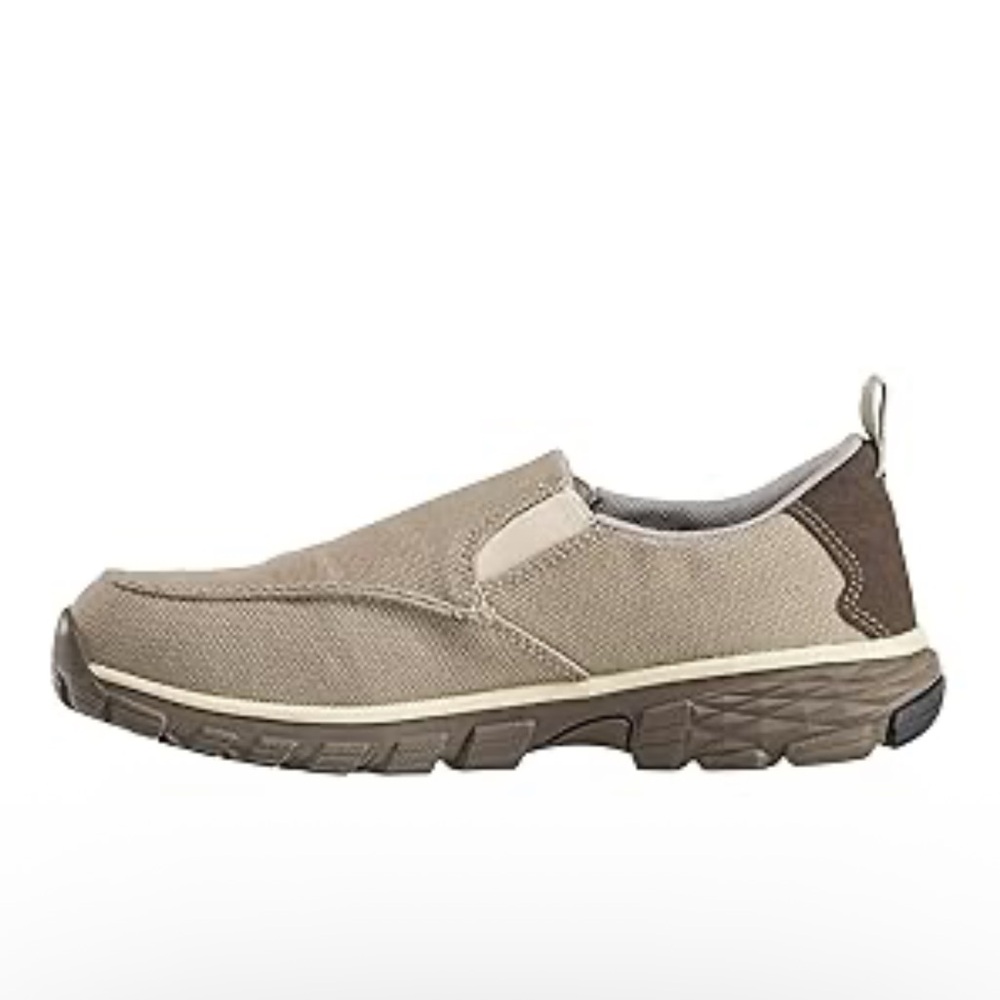 NWT Nautilus Breeze Slip-On Alloy Toe Electrical Hazard Mens Brown Shoes